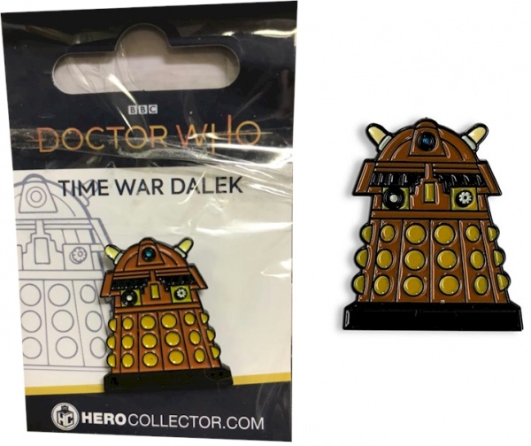 Doctor Who Time War Dalek Chibi Style Pin Badge